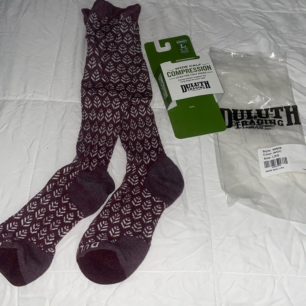 NWT Duluth women’s compression socks